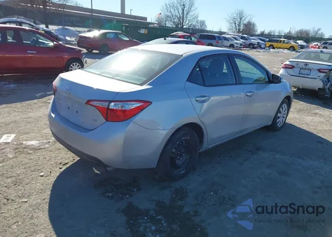2016 Toyota Corolla Le from USA, damaged, VIN 2T1BURHE9GC648194